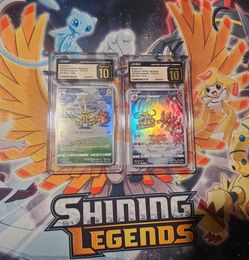 Pokémon card slabs PSA 10
