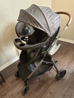 Graco Infant Stroller and Delta Children’s 6-in-1 Crib w/ Mattress