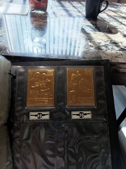 Danbury mint Matthew grotts  50 gold wrestling card s