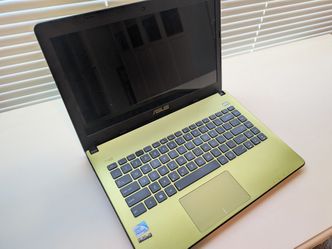 Asus-14" Laptop X401A - 4GB
Memory -
Matte Lime Green -  (Hard Drive)