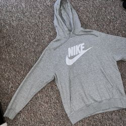 Nike hoodie , Grey , Size medium, Wore 1 time
