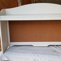 Cafe Kid White Desk Hutch 