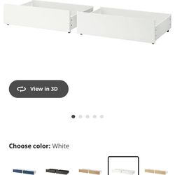IKEA Malm Under Bed Storage