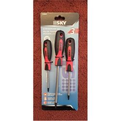 SKY 3-Piece Screwdriver Set (Phillips Head)
