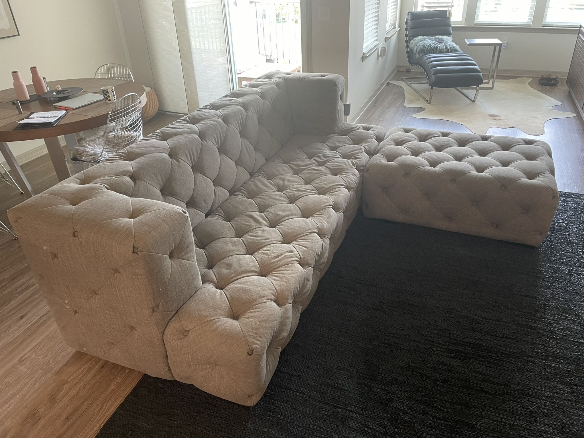 Couch & Ottoman