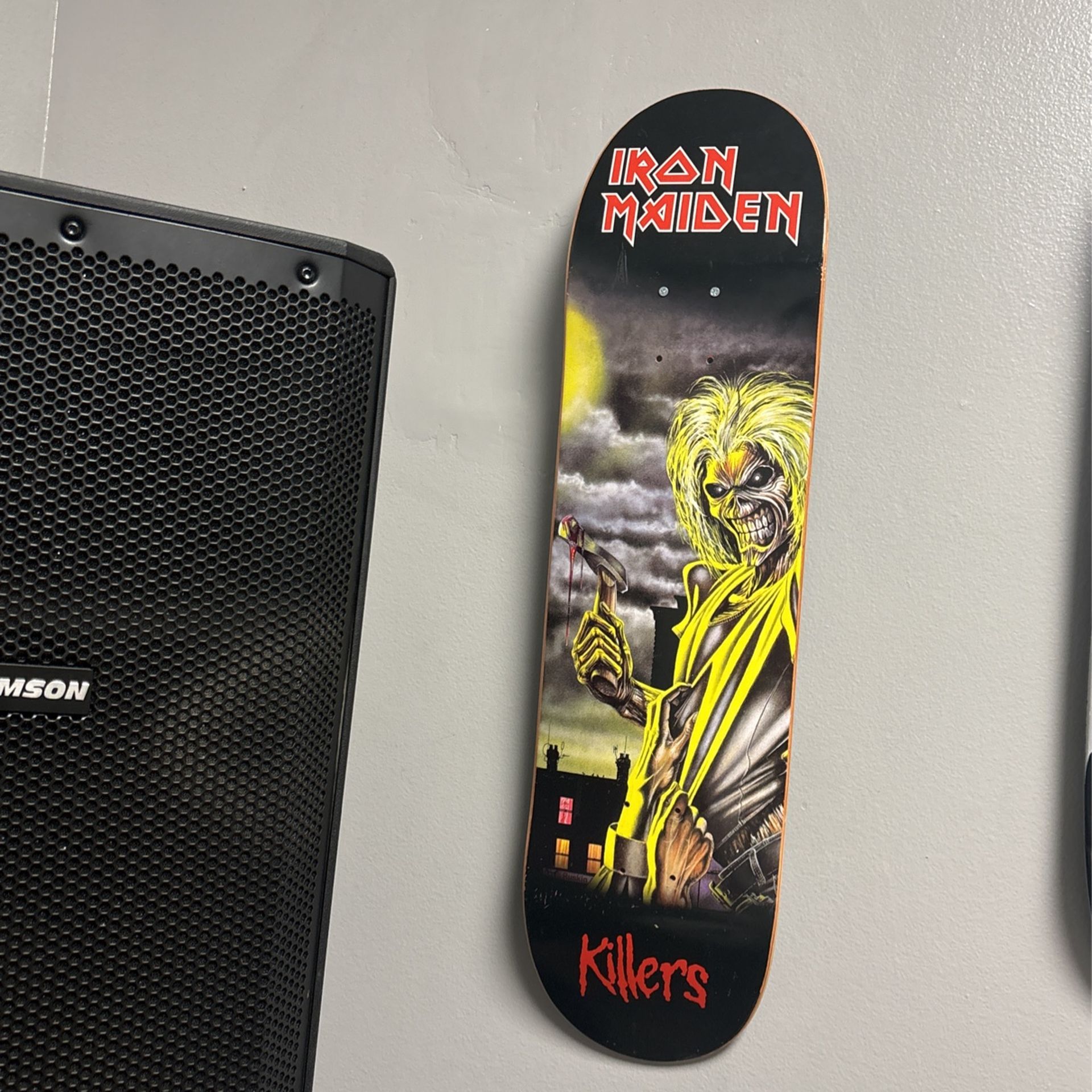 Iron Maiden / Zero Killers Skateboard Deck