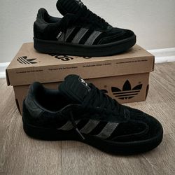 Adidas Samba Originals XLG Athletic Shoe - Core Black / Carbon / Carbon