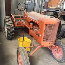 Collectors Item Hand Crank Start Tractor