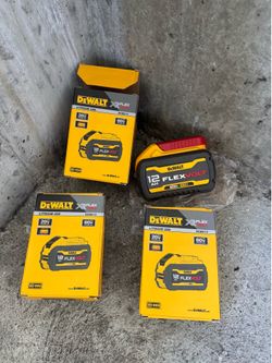 Dewalt 12Ah brand new battery , price is for each one