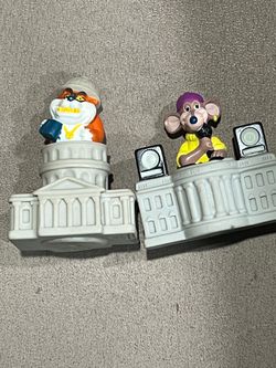 Vintage Burger King's Kids Club Kids Toys Capital Critters Set, Cake Topper 1992