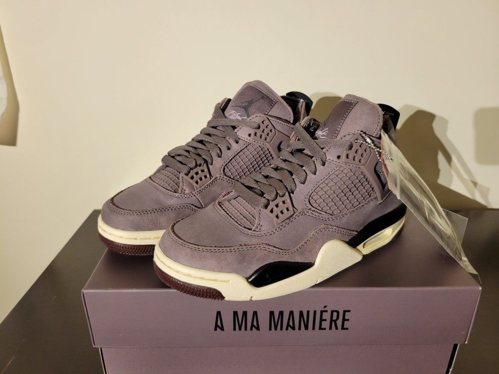 Jordan 4 A Ma Maniere Violet Ore Size 5/6.5W