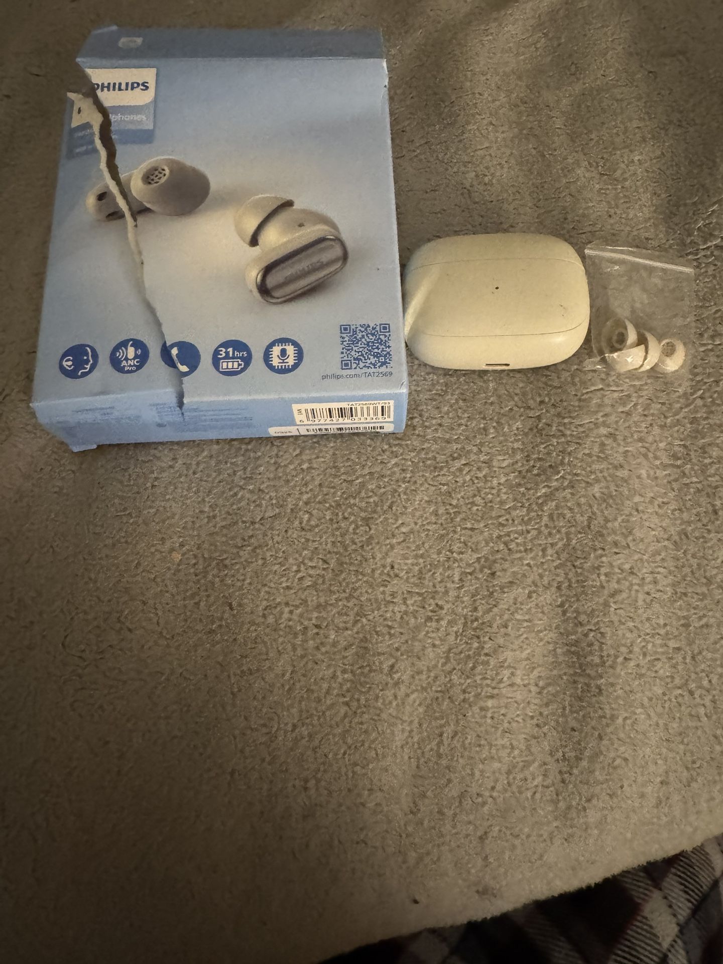 Phillips TAT2569 TWS ANC Earbuds 