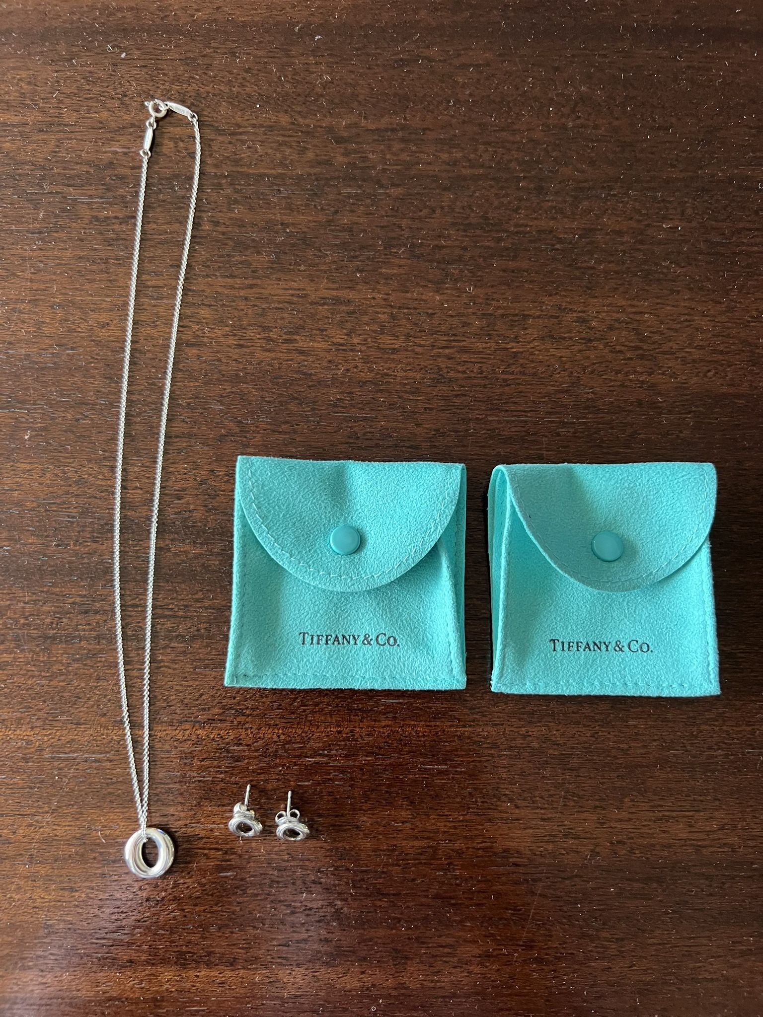 Tiffany Necklace & Earring Set 