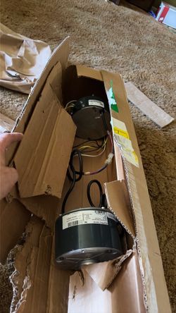 ⚙️ Genteq ECM Blower Motor — Model 5SME39HS HF014