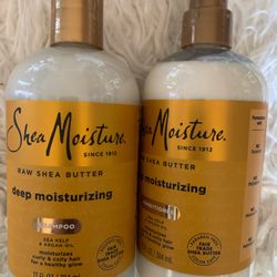 2/$10 Shea Moisture Shampoo & Conditioner 