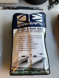 Ocean Earth Double Rap Surf Rax - travel racks