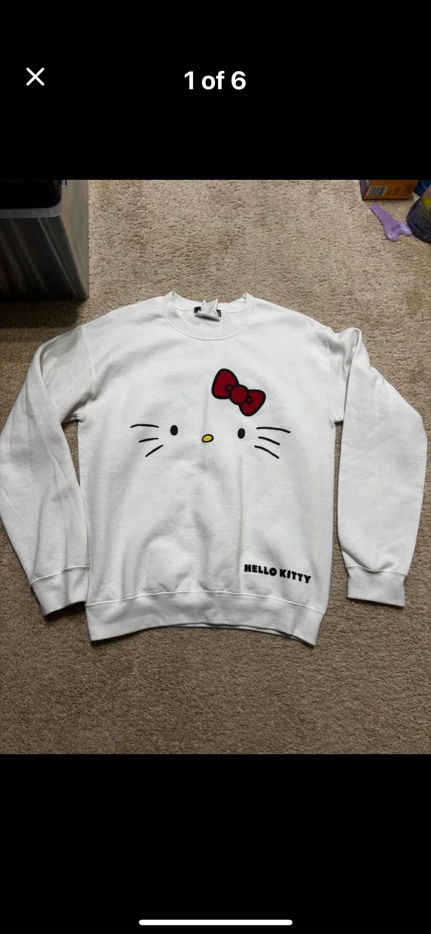 Missguided Hello Kitty Sweatshirts Small