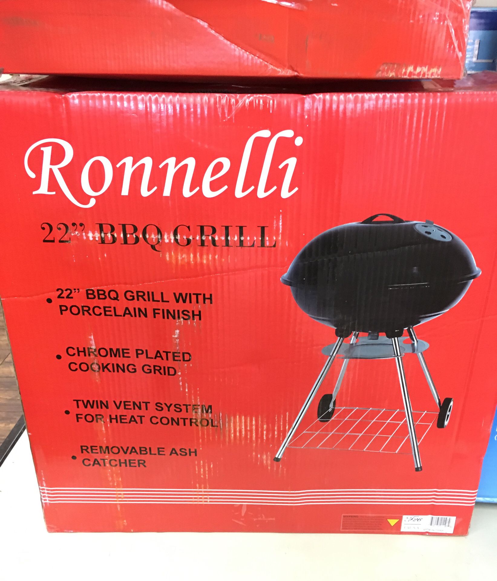 Ronnelli 22" BBQ Grill