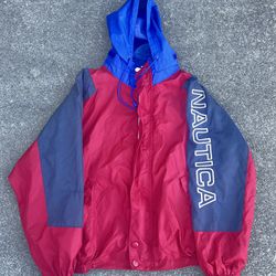 Vintage 90’s Nautica Windbreaker Jacket Size M