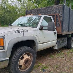 97 Chevrolet 3500 HD Dually 6.5 Turbo Diesel Dumpbed