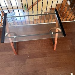 Glass Top Table 