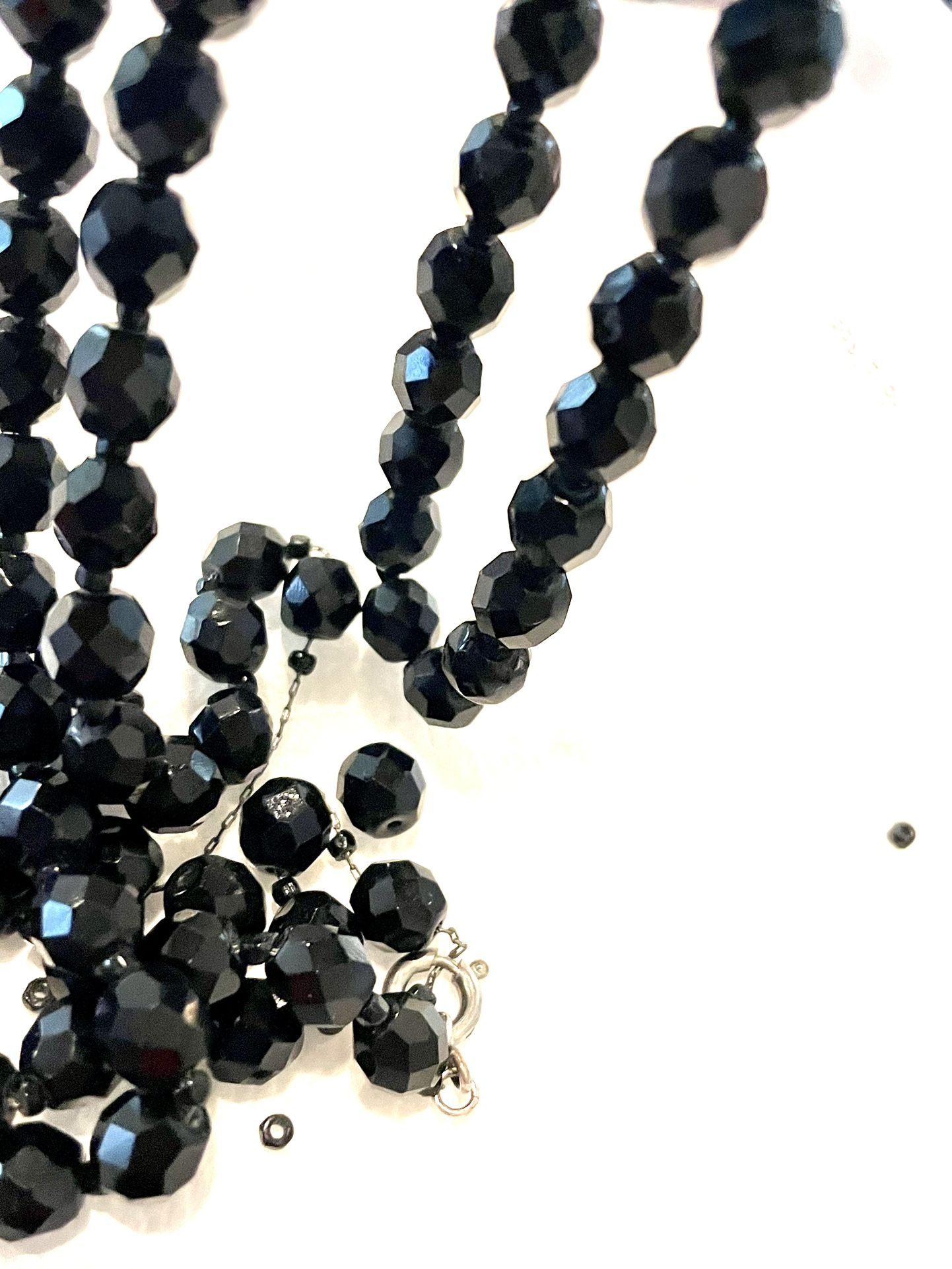 Vintage Crystal 8mm Necklace