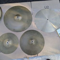 Vintage Cymbals Zildjan Paiste UFIP Atlas Crash Ride Hi Hat