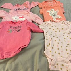 Infant Girl Newborn Size Onies