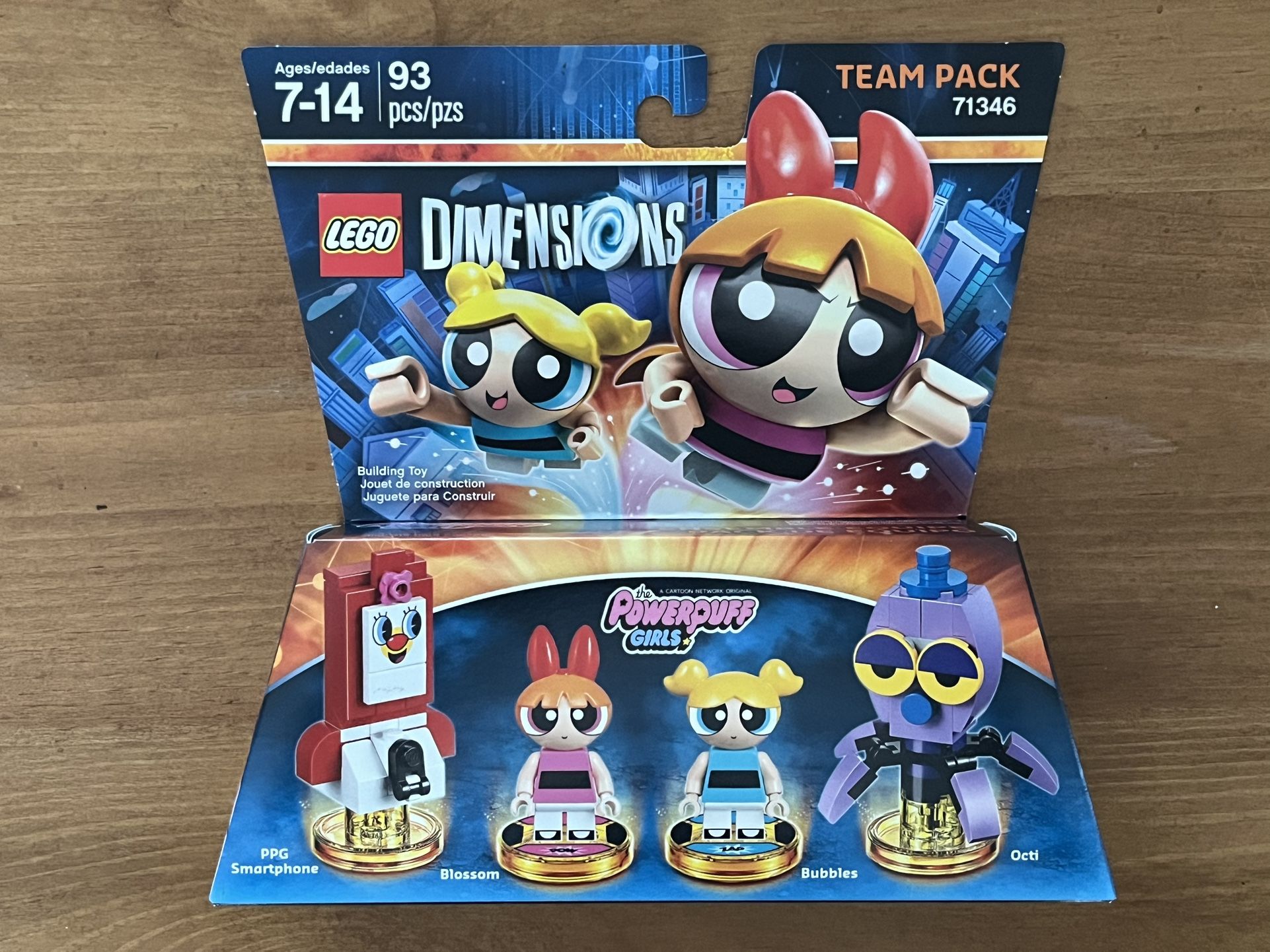 LEGO DIMENSIONS THE POWERPUFF GIRLS Team Pack 71346 Brand New Factory Sealed
