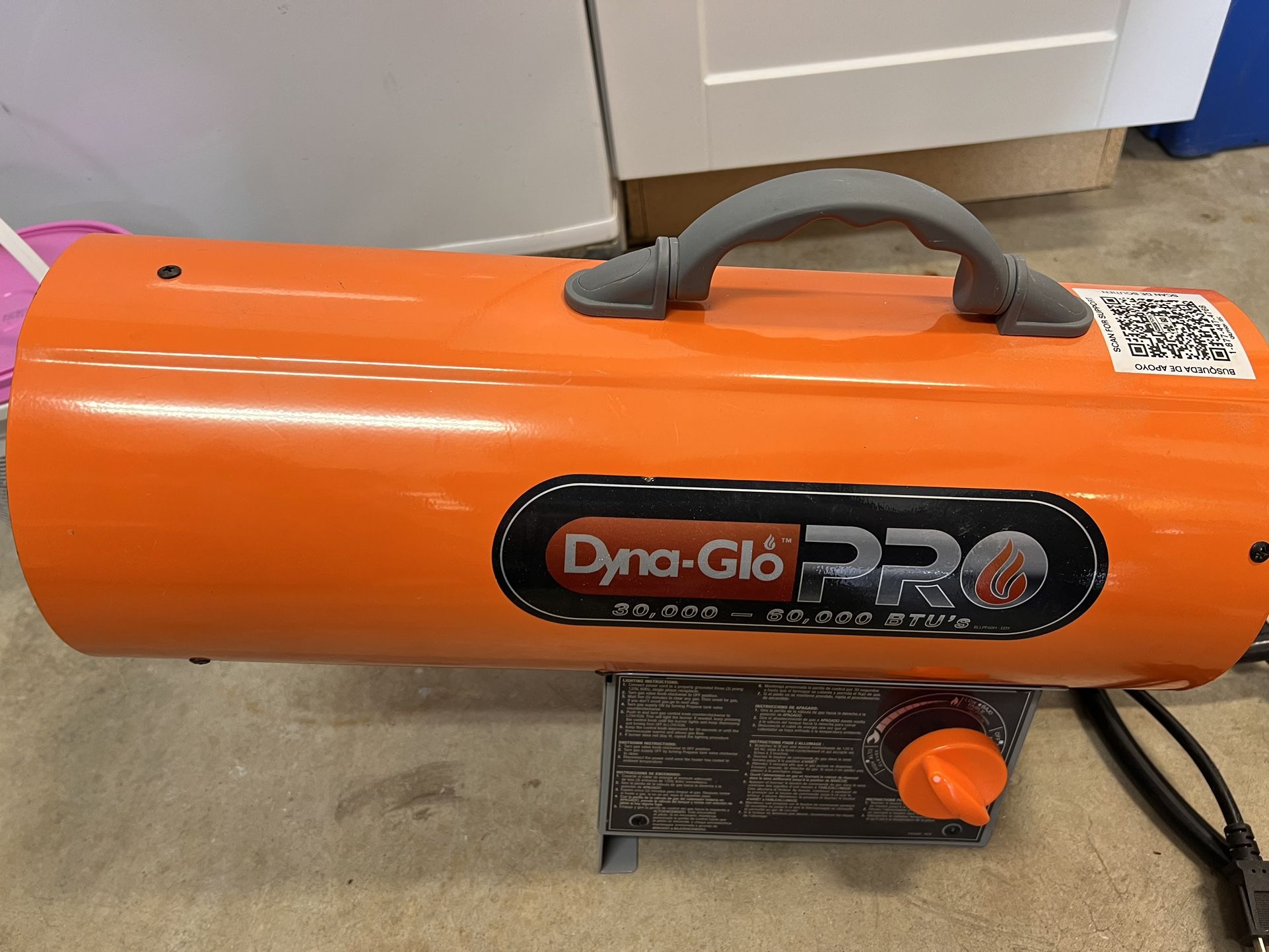 DynaGlo Pro Propane Heater 30,000 60,000 BTU’s for Sale in Suffolk