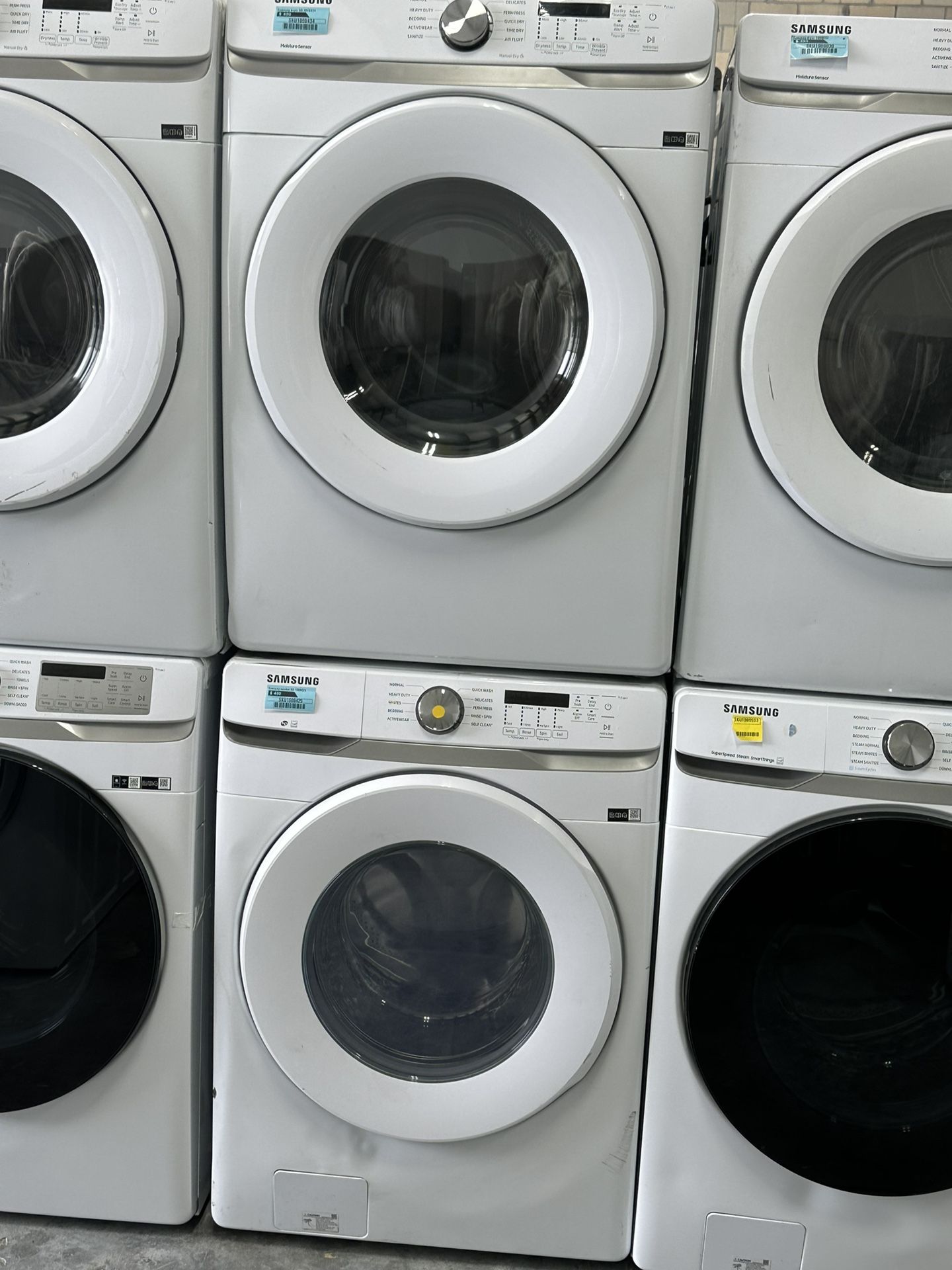 Samsung New Set Washer & Dryer Scratch & Dent