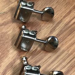 Fender Kluson Tuning Keys UN-USED inline 6 for Stratocaster Guitar