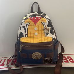 Disney Pixar Loungefly Toy Story Woody Mini Backpack