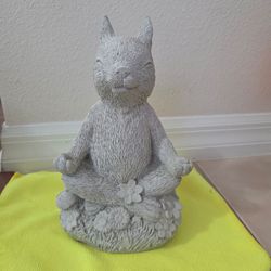 Zen Squirrel Statue