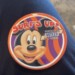 Surfs up Mickey Pin 