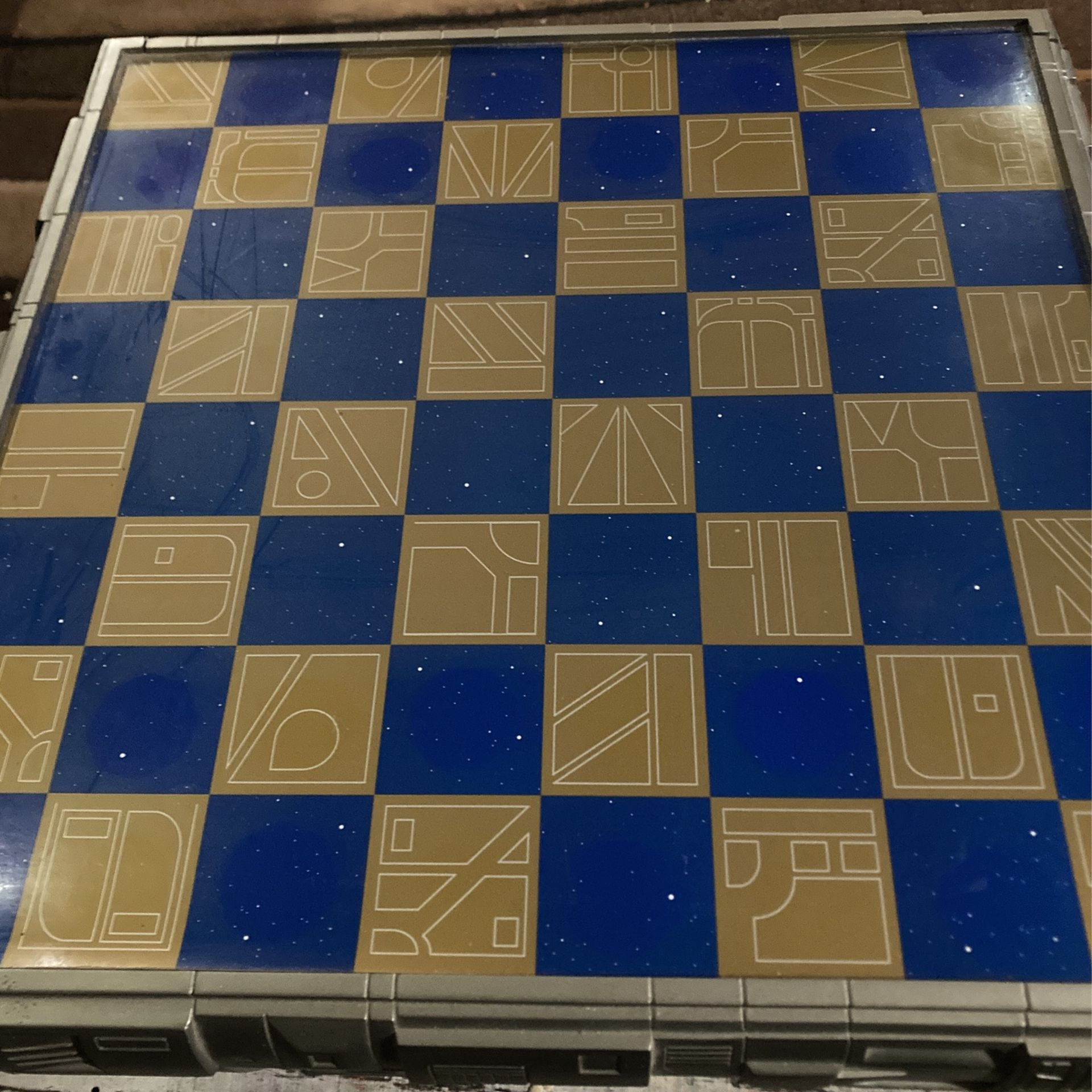 Danbury Mint Star Wars Complete Chess Set Pewter