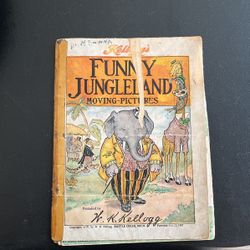 Kellogg FUNNY JUNGLELAND flip Book