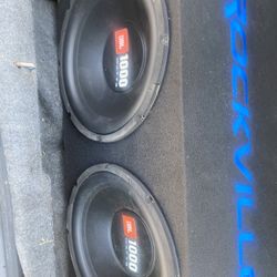 12 inch JBL speakers