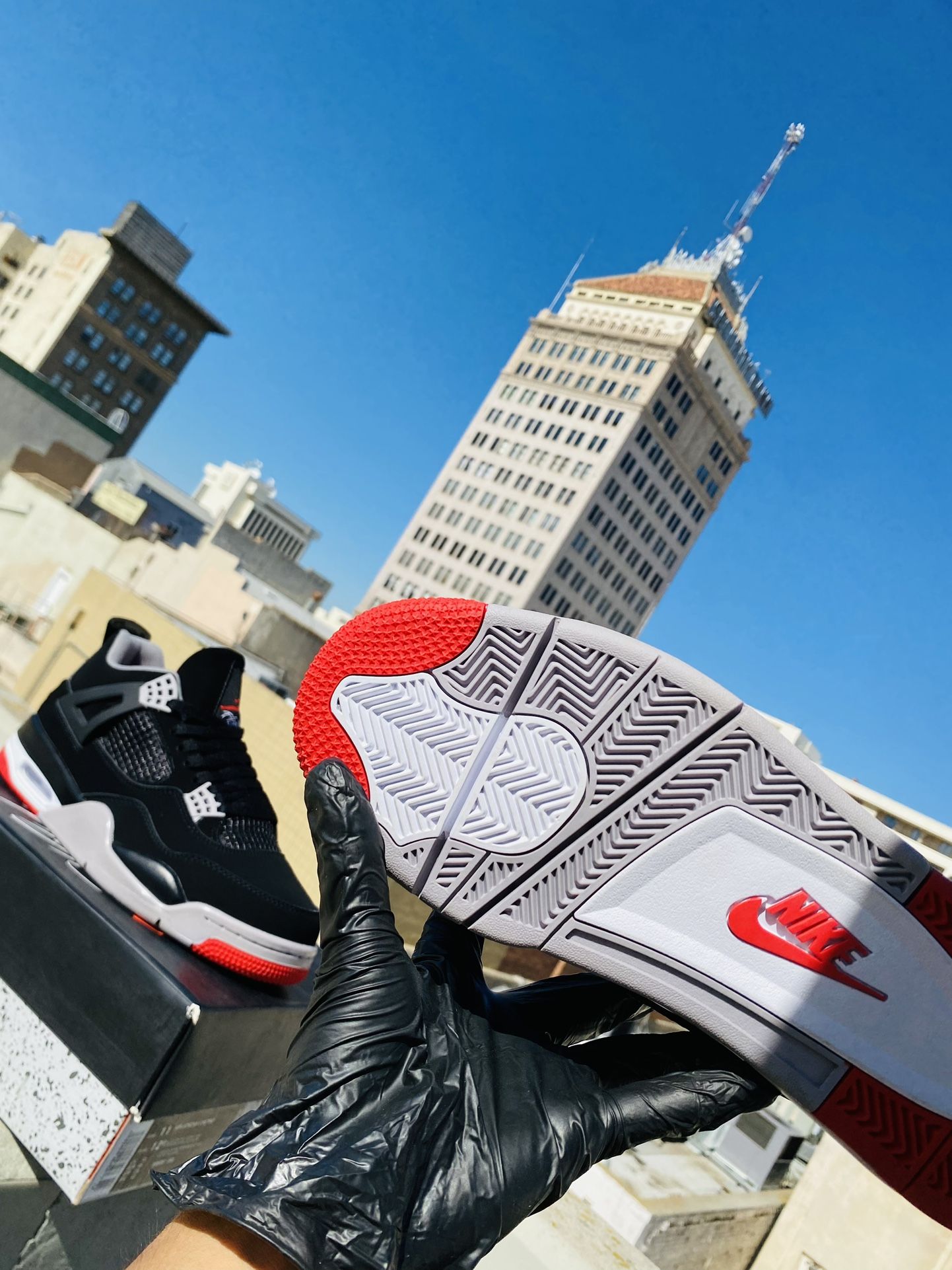 Jordan Bred 4s Size 11