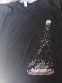 Cursive band T-Shirt
