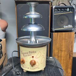 Chocolate Fondue Fountain