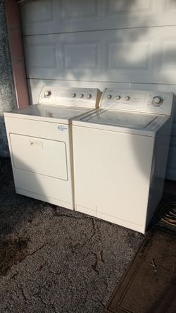 Washer And Dryer Set Whirlpool Imperial Series