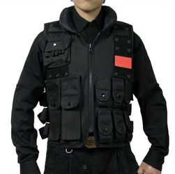 Military-Grade CS Combat Training Gear: Tactical Camo Vest for Outdoor Outdoor Training & Amphibious Activities