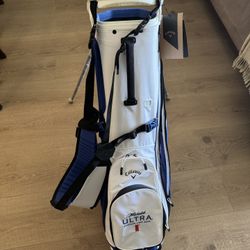 Brand New Callaway HyperLite Zero Stand Bag – Michelob Ultra Edition