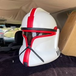 Red Clone Troopers Star Wars Stormtrooper Helmet 