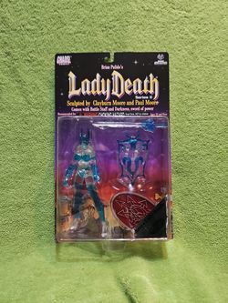 Lady Death 6" Action Figure (Azure Variant)