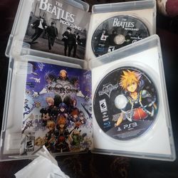 PS3 Games Kingdom Hearts / RockBand