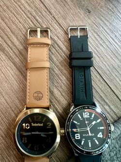 2 watches for mens Timberland and Tommy Hilfiger