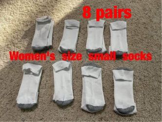 Women's  ankle  high (size 7)  socks  -  .50  a pair