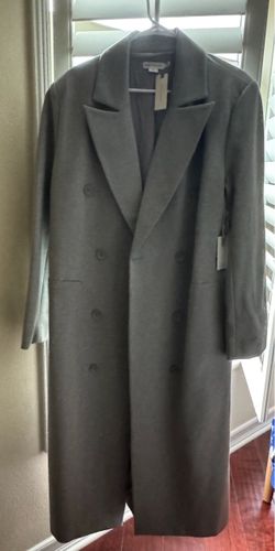 Good America grey trench